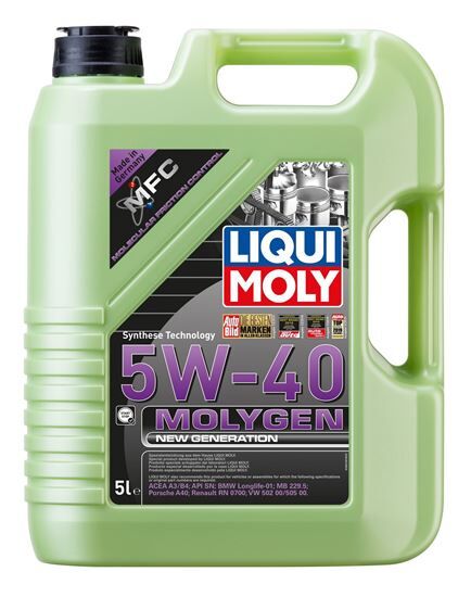 Liqui Moly Molygen New Generation 5W40 Motor Yağı 5 Litre 8536