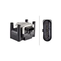 Volkswagen Golf 4, Golf 5, Bora, Polo, Touran, Sharan, Caddy, Toledo, İbiza, Altea, A3, A4 Ateşleme Bobini AKL-AVU-BFQ-BGU-AHW 48010 032905106E