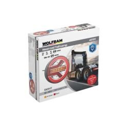 Led Yuvarlak 3 Fonksiyonlu Stop-Sinyal-Park Lambası 10-30V E9 Belgeli Sağ 40101