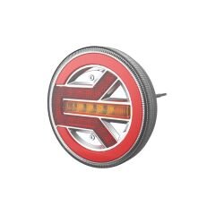 Led Yuvarlak 3 Fonksiyonlu Stop-Sinyal-Park Lambası 10-30V E9 Belgeli Sağ 40101