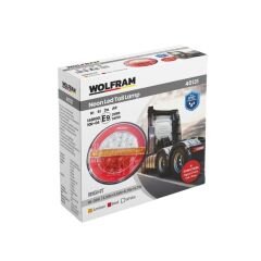 Led Yuvarlak 4 Fonksiyonlu Stop-Sinyal-Park-Geri Vites 10-30V E9 Belgeli Sağ 40131