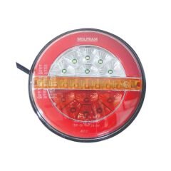 Led Yuvarlak 4 Fonksiyonlu Stop-Sinyal-Park-Geri Vites 10-30V E9 Belgeli Sağ 40131