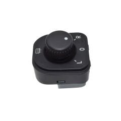 Volkswagen Passat CC, B6, B7, Golf 6, Golf 5, Tiguan, Jetta Ayna Ayar Düğmesi Isıtmalı 1K0959565K