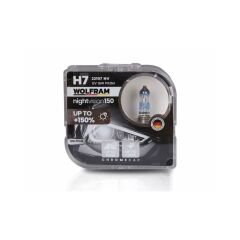 H7 Halojen Ampul NV +%150 Fazla Işık ve %20 Beyaz Işık 12V 55W 22197NV