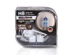H8 Halojen Ampul NV +%150 Fazla Işık ve %20 Beyaz Işık 12V 35W 29218NV
