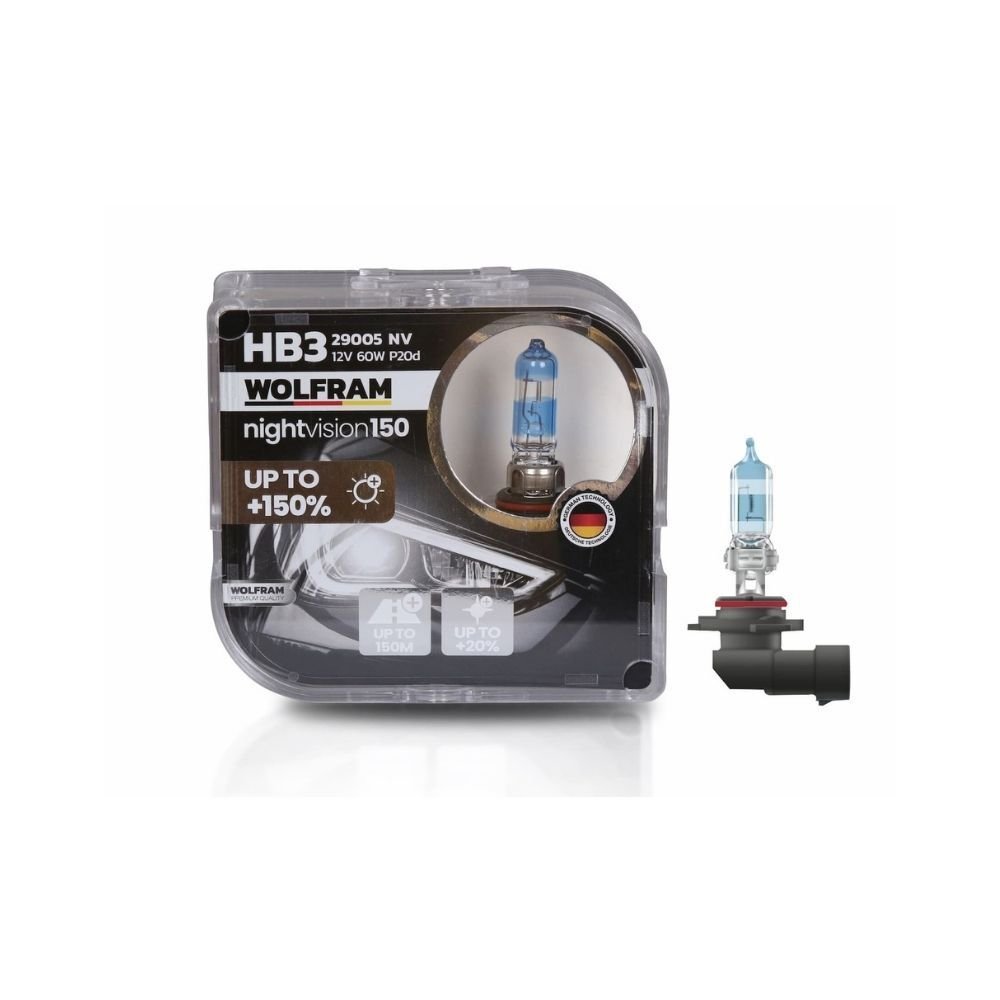 HB3 Halojen Ampul NV +%150 Fazla Işık ve %20 Beyaz Işık 12V 60W 29005NV