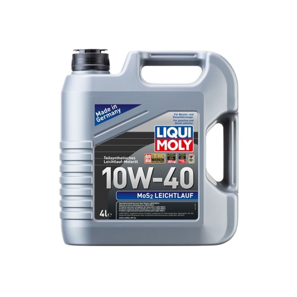 Liqui Moly 10W40 Motor Yağı Kısmi Sentetik MoS2'li LEICHTLAUF 4 Litre 6948