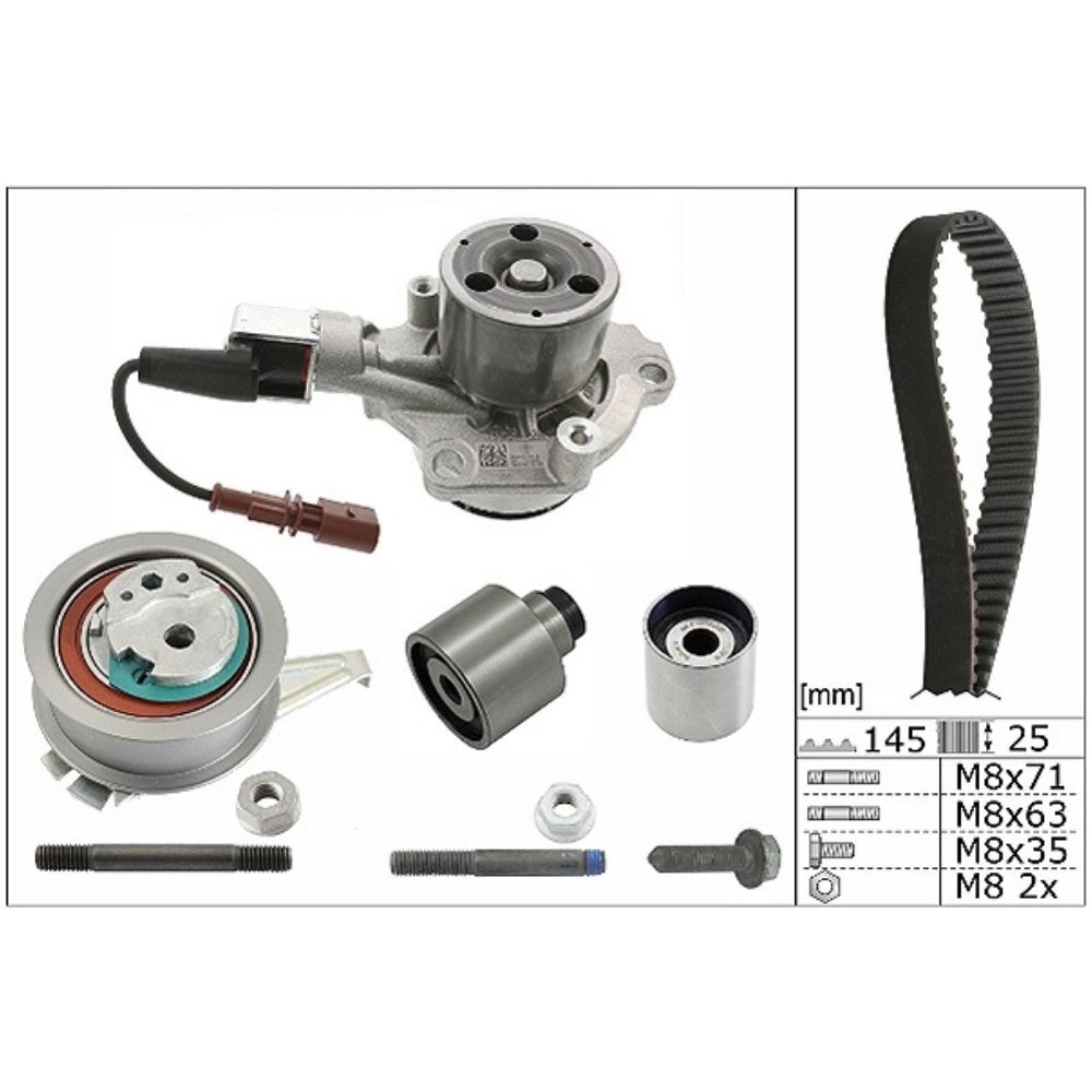 İNA Triger Set Soketli Devirdaimli 1.6 TDİ - 2.0 TDİ Motor 04L198119B