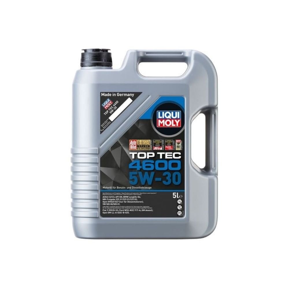 LIQUI MOLY 5W30 Motor Yağı Tam Sentetik TOP TEC 4600 5 Litre 2316