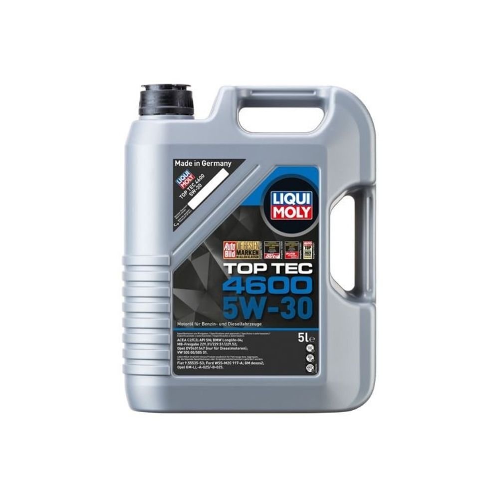 LIQUI MOLY 5W30 Motor Yağı Tam Sentetik TOP TEC 4600 5 Litre 2316