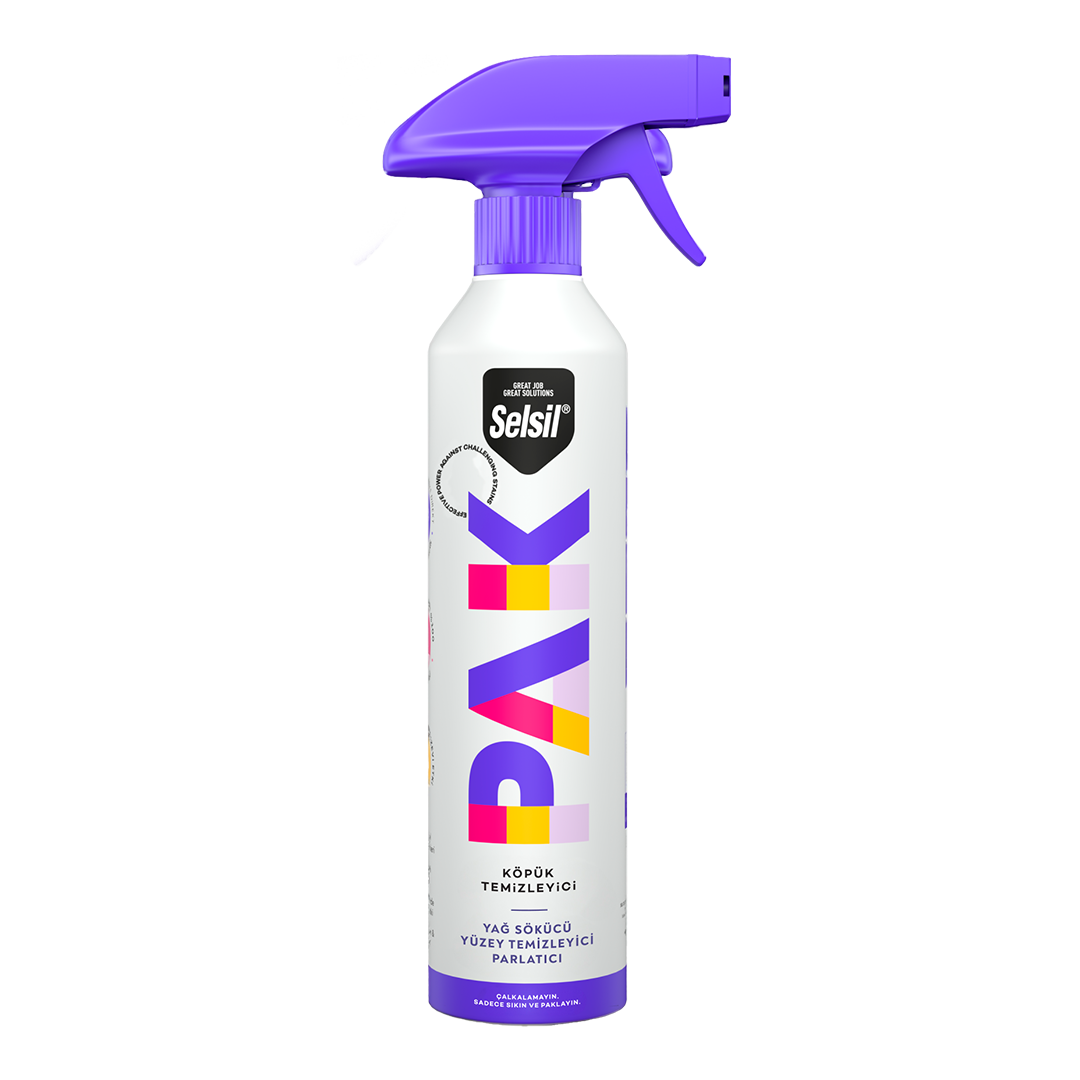 Selsil PAK Köpük Temizleyici Sprey 500 ML