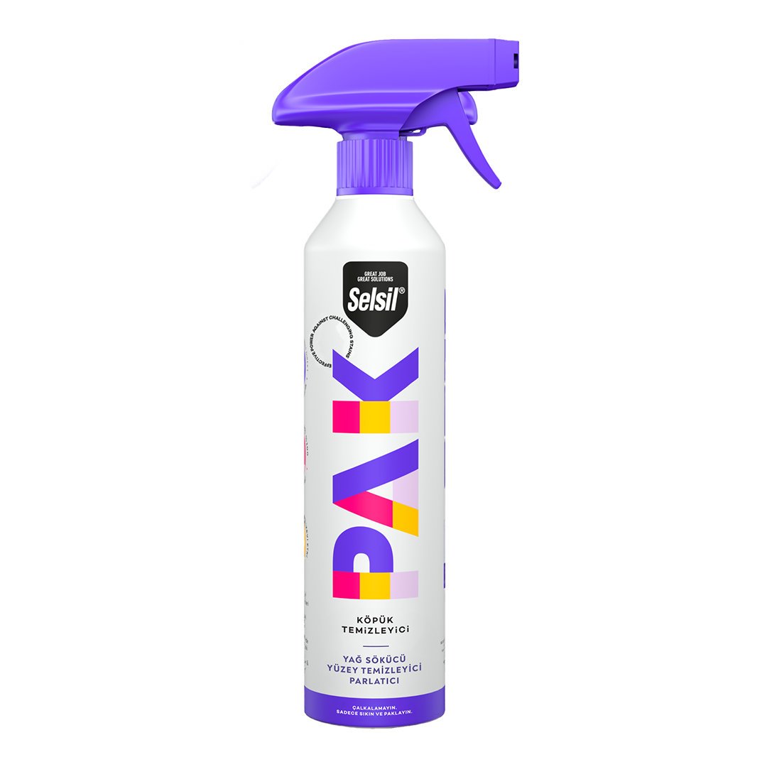 Selsil PAK Köpük Temizleyici Sprey 500 ML