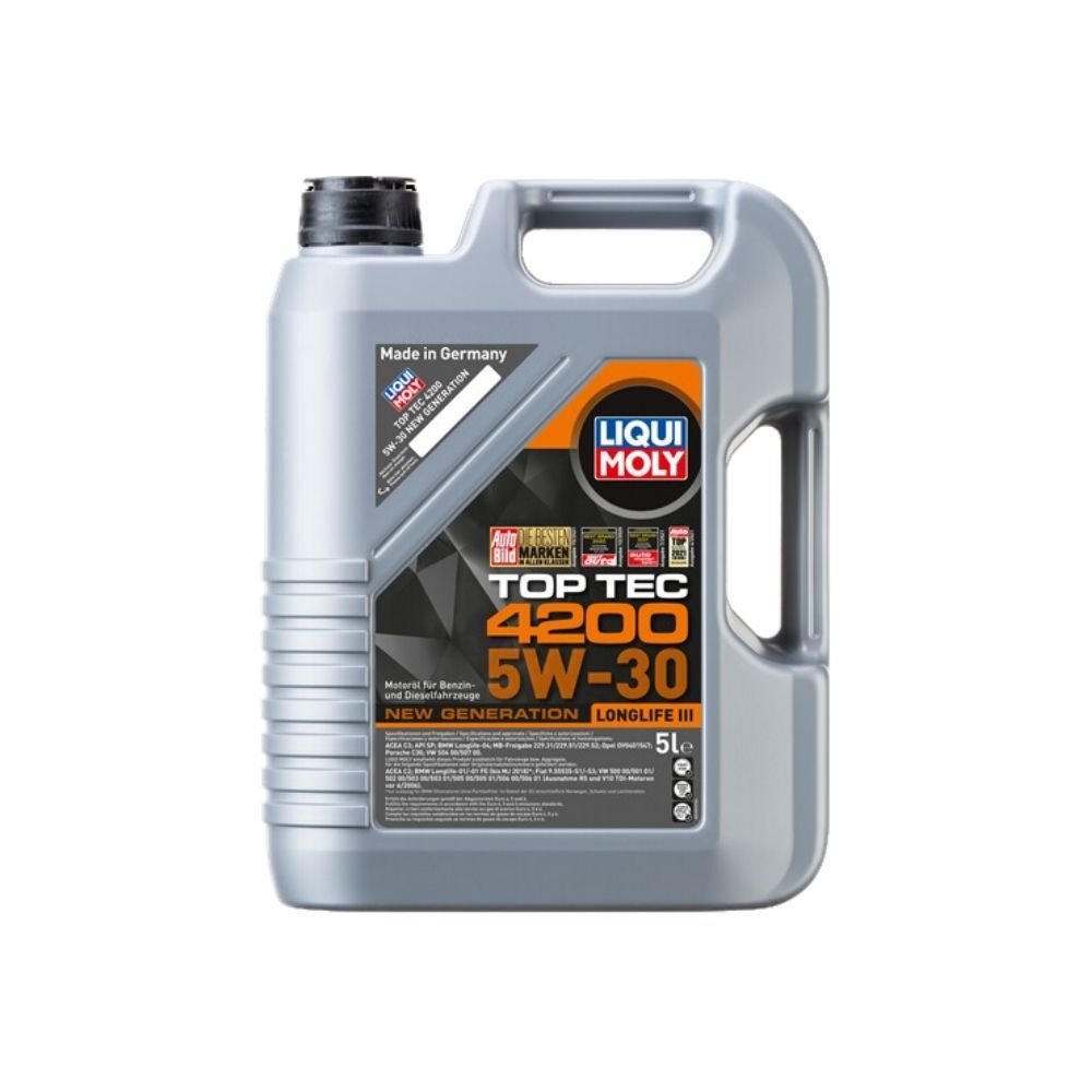 LIQUI MOLY 5W30 Motor Yağı Tam Sentetik TOP TEC 4200 5 Litre 8973