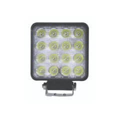 Led Kare Çalışma Lambası 16 Led 12/24V E-Belgeli 48W 31910