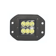 Led Arka Tampon Off-Road Lambası Beyaz Gömme Bağlantılı 10/30V E-Belgeli 18W 31995