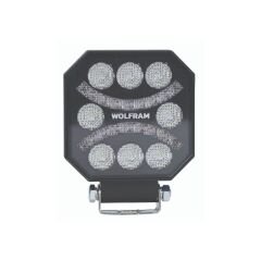 Led Çalışma Lambası Emojili 8 Led Beyaz + Kırmızı Spot Fonksiyonlu 10/30V E-Belgeli 45W 32003