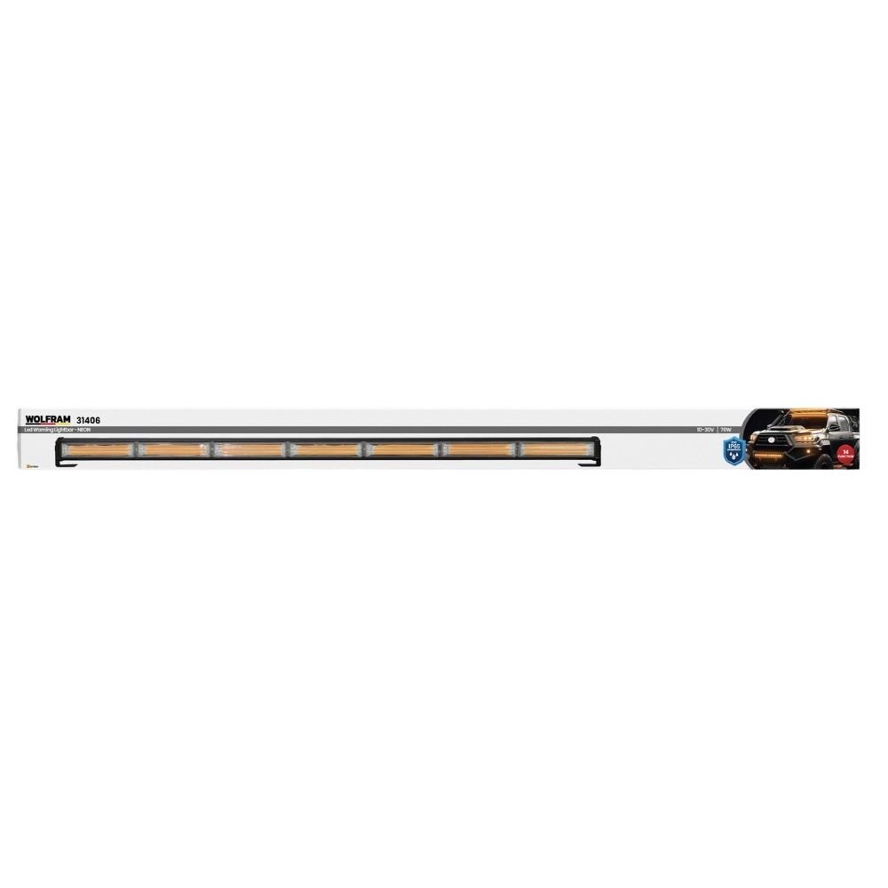 Led İkaz Lambası NEON 14 Fonksiyon 106 cm 10/30V E-Belgeli 70W 31406