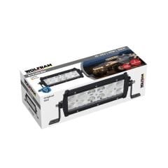 Led Bar Beyaz Işık + Amber Işık 7 Fonksiyon Çakarlı 19 cm 12/24V E-Belgeli 32W 31631