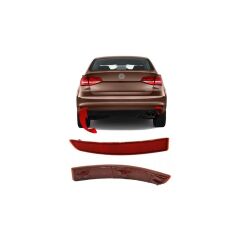Volkswagen Jetta 2015-2018 Arka Tampon Sol Reflektör 5C6945105B