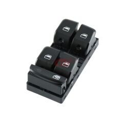 Audi A4 2007-2015, Audi A5 2009-2017, Q5 2008-2017, Cam Açma Kapama Düğmesi 4lü 8K0959851D