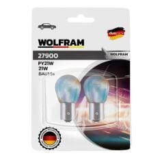 PY21W Stop Sinyal Ampulü 12V 21W BAU15s Multipack Kolormatik 2 Adet Geri Vites Ampulü