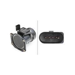 Volkswagen Passat B5,Golf 4,Bora,T4,Skoda Octavia,SuperB,Leon,Audi A3,A4, Hava Akış Metre 06A906461B